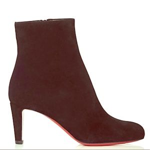 Christian Louboutin Top Suede Ankle Boots